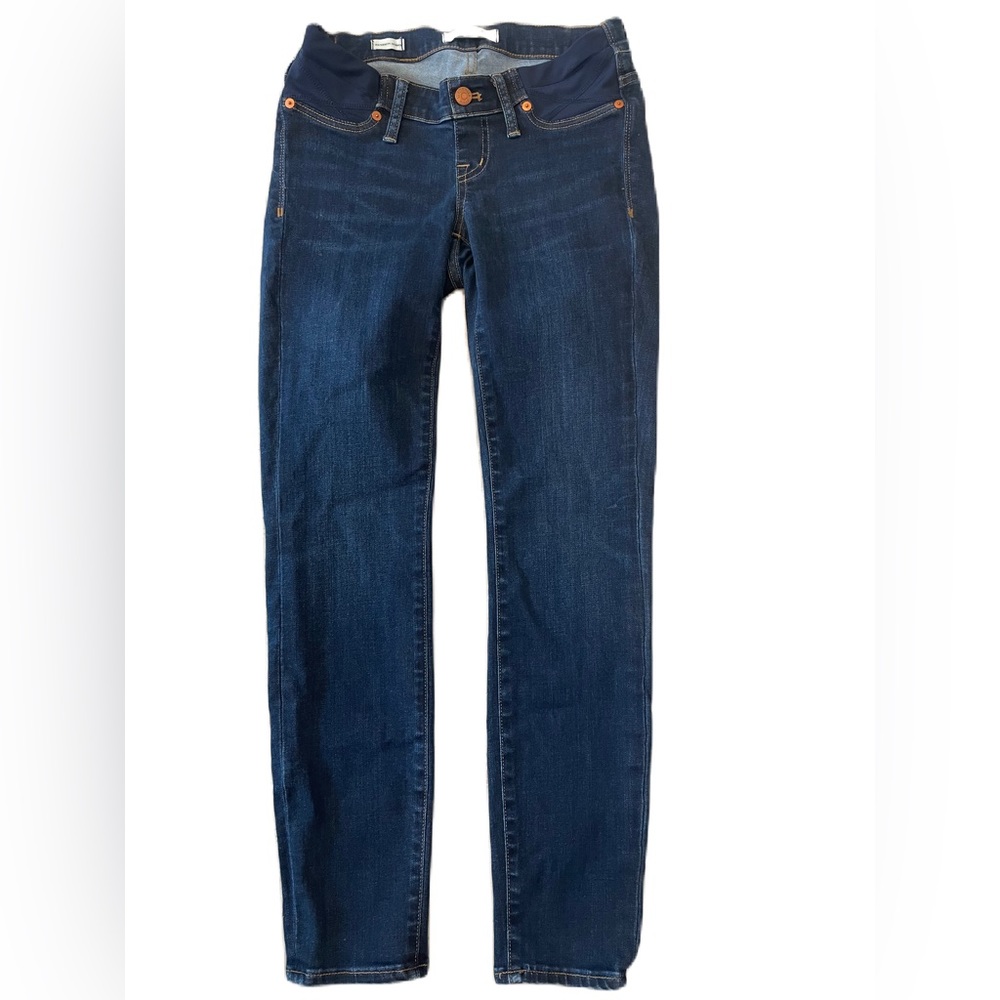Madewell Women’s Skinny Jeans in Dark Indigo Blue